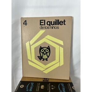 El Quillet de los Niños Volume 4 Grolier Spanish Childrens Encyclopedia‎ Vintage